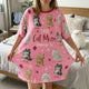 This Cat Mom Belongs To - Personalized Sleep Tee