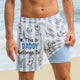 This Daddy Belongs To Custom Names - Personalized Shorts
