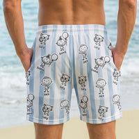 This Daddy Belongs To Custom Names - Personalized Shorts