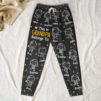 This Grandpa Belongs To Doodle - Personalized Sweatpants, Lounge Pants With Pockets