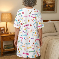 Mother's Day Gifts, This Nana Belongs To - Personalized Pajamas