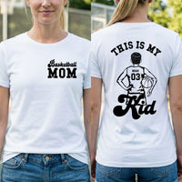 Those Are My Kids Sport Mom - Personalized Shirt