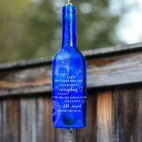 Those We Love Don't Go Away Remembrance - Personalized Wind Chime | Memorial Keepsake Gift