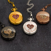 To My Husband I Wish I Could Turn Back The Clock - Personalized Pocket Watch