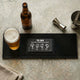 To Dad, Papa From The Reason You Drink - Personalized Bar Mat