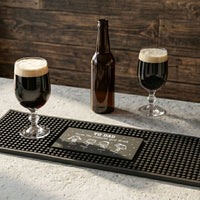 To Dad, Papa From The Reason You Drink - Personalized Bar Mat