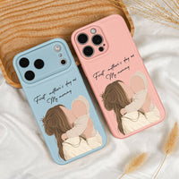 Mother's Day Gifts, Turn Photo Into Faceless Art - For Mom, Daughter, 1st Mother's Day Gift - Personalized Phone Case