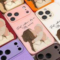 Mother's Day Gifts, Turn Photo Into Faceless Art - For Mom, Daughter, 1st Mother's Day Gift - Personalized Phone Case