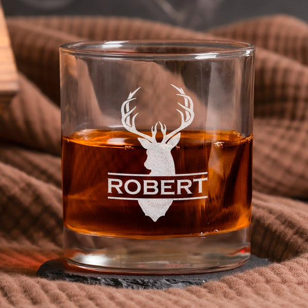 Turns Out I Like You More Than Planned - Personalized Whiskey Glass