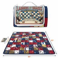 Usa 250Th Anniversary Games For Kids Outdoor Activities - Personalized Picnic Blanket