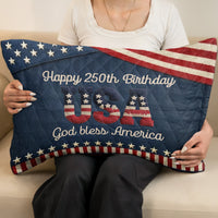 USA 250Th Birthday Faux Yarn Pattern - Custom Blanket