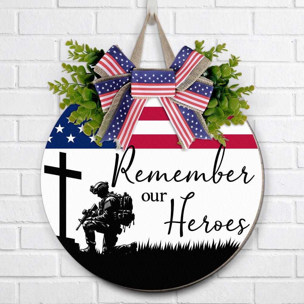 Veteran Memorial 250 Years Of Freedom Military Tribute - Personalized Wood Sign