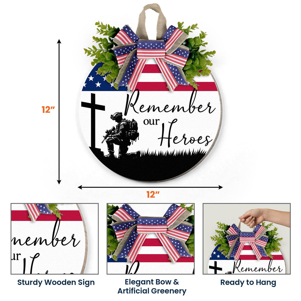 Veteran Memorial 250 Years Of Freedom Military Tribute - Personalized Wood Sign
