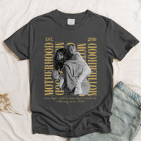 Vintage Motherhood Photo Shirt Trendy Mama Shirt - Personalized Shirt
