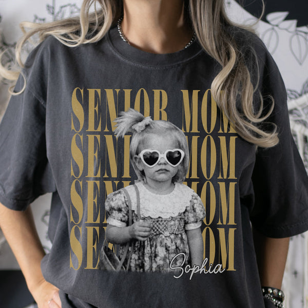 Vintage Photo And Year Senior - Personalized Shirt