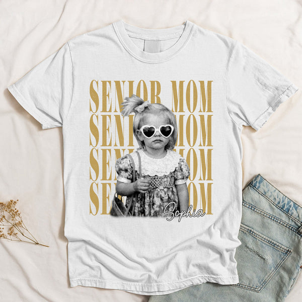 Vintage Photo And Year Senior - Personalized Shirt