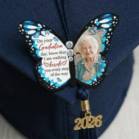 Walking Beside You Graduation Gift For Her, Him - Personalized Brooch