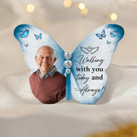 Walking With You Today And Always - Personalized Brooch