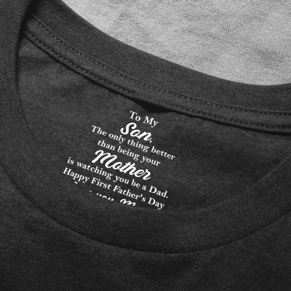 Watching You Be A Dad - Father's Day Gift, 1st Gifts For New Dad, Son, Husband - Personalized Shirt