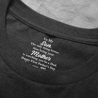 Watching You Be A Dad - Father's Day Gift, 1st Gifts For New Dad, Son, Husband - Personalized Shirt