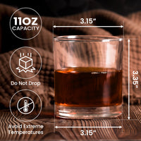 Father's Day Gifts, We Love You Every Day - Personalized Whiskey Glass With Photo