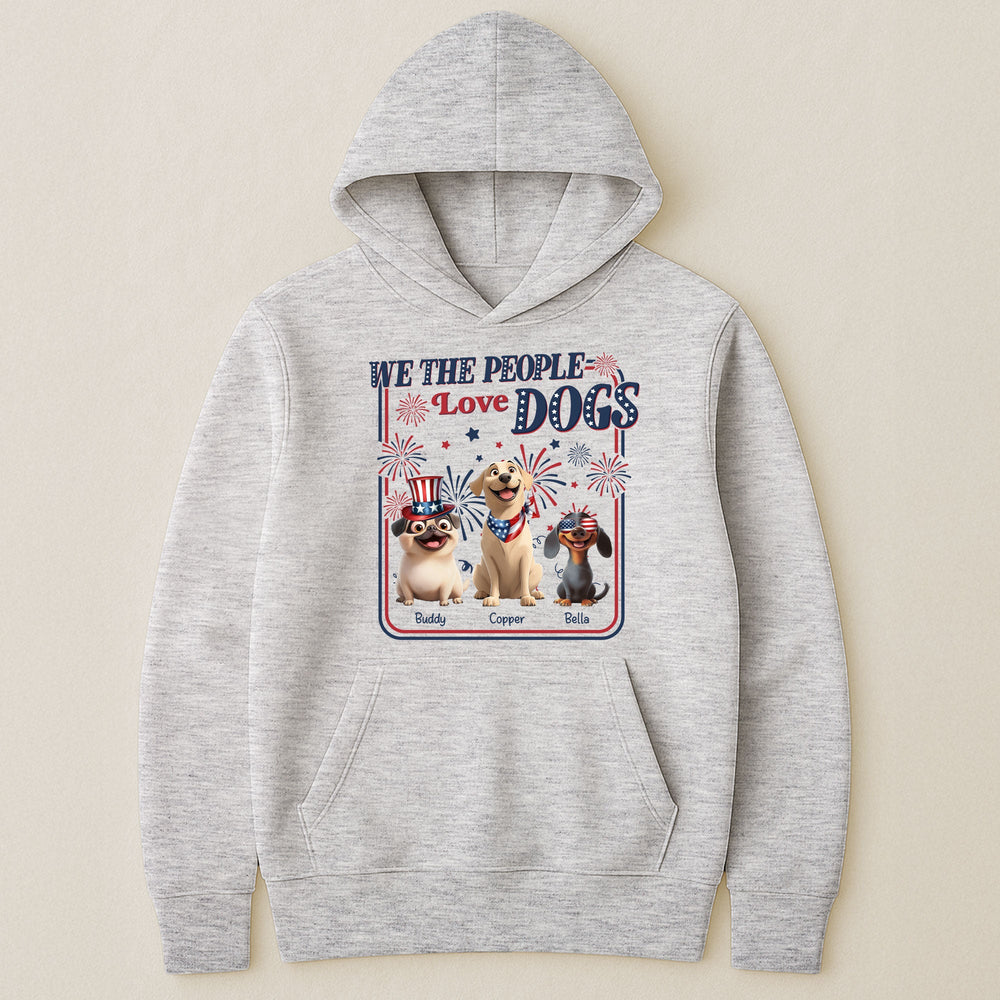 We The People Love Dogs - Personalized Shirt