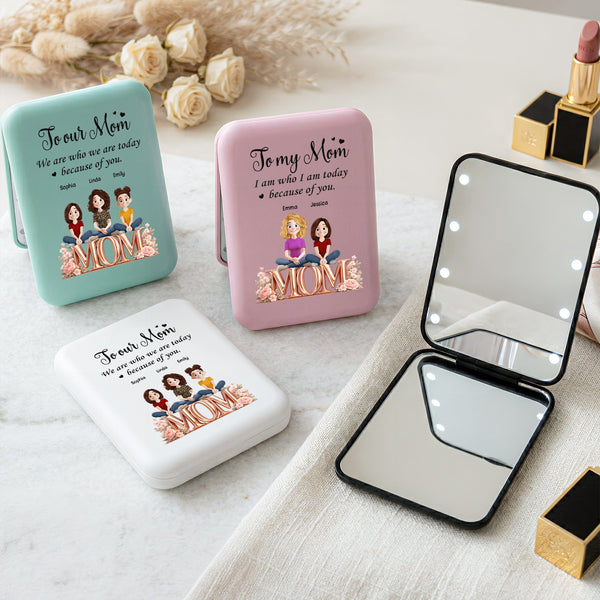 We Are Who We Are Today As A Reflection Of You - Personalized Mirror