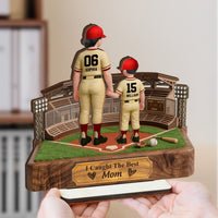 We Caught The Best Mom, Dad - Personalized Wooden Plaque