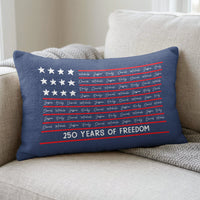 We The People Patriotic Repeating Name - Personalized Pillow Cover