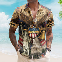 We The People Usa 250th Anniversary - Personalized Hawaiian Shirt