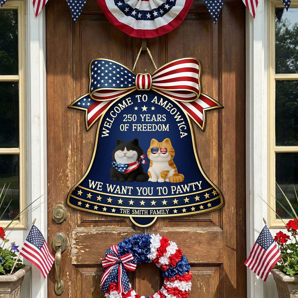 We Want You To Pawty - Personalized Wood Sign