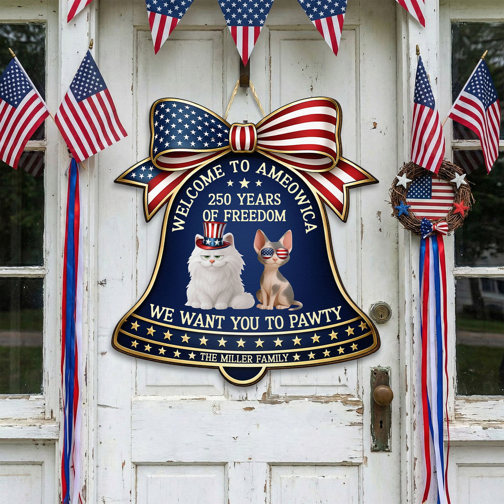 We Want You To Pawty - Personalized Wood Sign