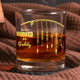 We're Hooked On Daddy Custom Kids' Names - Personalized Whiskey Glass