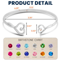 You Hold A Piece Of My Heart - Personalized Heart Bracelet
