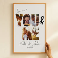 You & Me We Got This - For Couples, Anniversary, Valentine's Day Gifts - Personalized Photo Poster