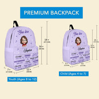 You Are Bible Verses - Personalized Backpack