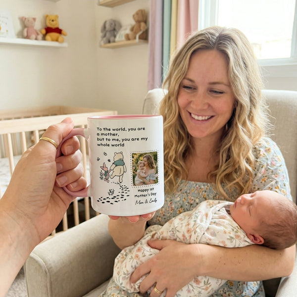 You Are My Whole World - 1st Mother's Day Gift For New Mom - Personalized Mug