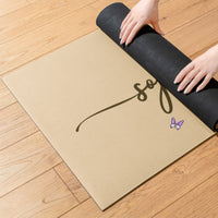 Your Mind Butterfly Birth Month Flower - Personalized Yoga Mat