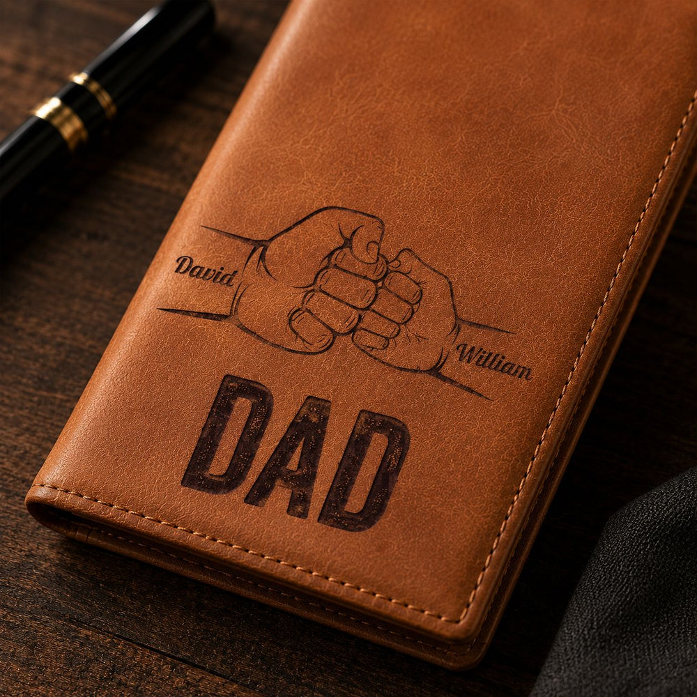 No Matter How Old I Get, I Will Never Stop Needing You - Personalized Wallet | Meaningful Gift For Dad