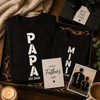 Matching Dad & Kid Birth Year - Personalized Shirt