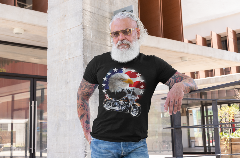 Personalized Trike Rider T-Shirt – Unique Gift for Trikers, Motorcycle Trike Lovers, Biker Grandpa Gift - PSTP2DTS000037