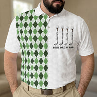 Best Dad By Par Best Grandpa By Par - Personalized Polo Shirt