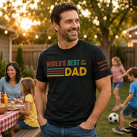 World's Best Dad Custom Name - Personalized Shirt