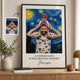 Custom Photo Van Gogh Art Father's Day Gift For Dad, Husband - Personalized Poster | Unique Personalized Wall Decor