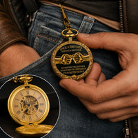 Once A Brother, Always A Brother, No Matter The Distance - Personalized Pocket Watch | Meaningful Brother Gift