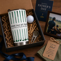 Best Dad By Par Custom Name Golf Dad - Personalized Tumbler Cup