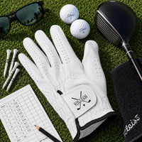 Golf Monogram, Custom Name Gift For Golf Players, Golf Lovers - Personalized Golf Glove | Unique Golfer Gift