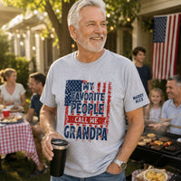 My Favorite People Call Me Grandpa Vintage - Personalized Shirt