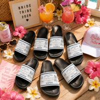 Girls Trip Summer - Personalized Sandals | Fun Beach Vacation Gift