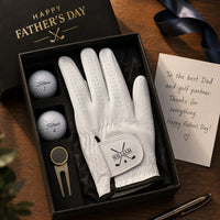 Golf Monogram, Custom Name Gift For Golf Players, Golf Lovers - Personalized Golf Glove | Unique Golfer Gift